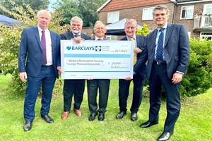 The Baking Forum signs off with a £20,000 donation to the Bakers’ Benevolent Society Fund